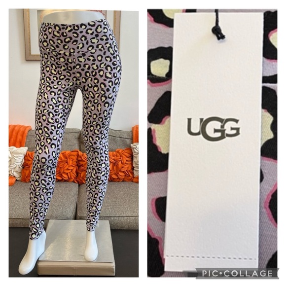 UGG Pants - ❣️🆕UGG Purple&Black Animal Print Saylor Leggings❣️